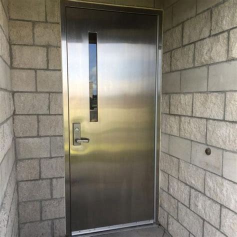 stainless steel hollow metal doors